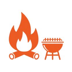 Bonfire & Barbecue Setup (on request)
